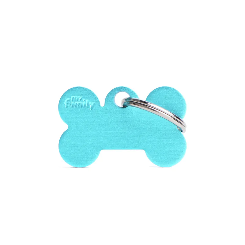 MY FAMILY Small Bone Aluminum light blue Sofort Bestellen